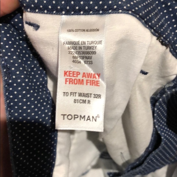 Topman Polka Dot Skinny Chino Pants - Picture 7 of 8